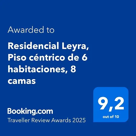 Residencial Leyra, Piso Centrico De 6 Habitaciones, 8 Camas 아파트
